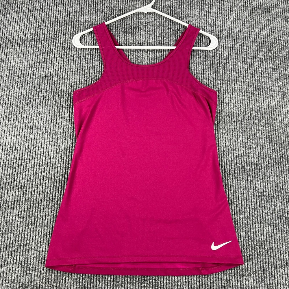 Nike Pro Hypercool Tank Top Womens Large Purple Sleeveless Training Gym Running - Picture 3 of 11